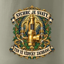 Posvátný mosazný pojistný ventil sychrc