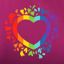 Srdce pride květiny