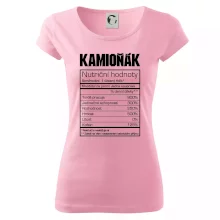 Nutriční hodnoty - Kamioňák