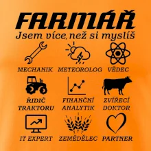 Symboly farmář - Traktorista a partner