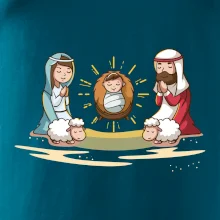 Ježíšek v jesličkách