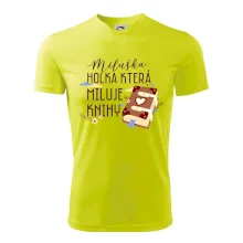 Kniha - Holka, která miluje knihy -  Vaše jméno