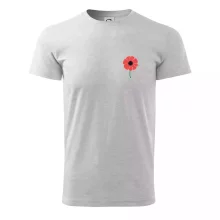 Vlčí mák ikonka na prsu