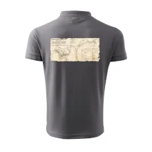 Mapa Báňské dráhy z Moravské Ostravy do Doubravy