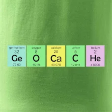 Geocache - periodická tabulka