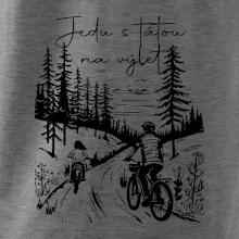 Cyklistika  - Jedu s tátou na výlet - Táta a dcera