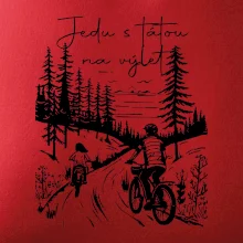 Cyklistika  - Jedu s tátou na výlet - Táta a dcera