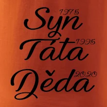 Syn, táta děda - vaše ročníky