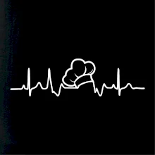 EKG kuchařská čepice