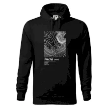 Plechý - vrstevnice v obdélníku