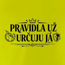 Pravidla už určuju já
