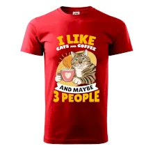 I like cats and coffee and maybe 3 people I like cats and coffee and maybe 3 people