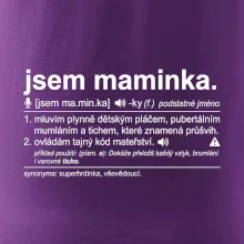 Jsem maminka. Mluvím plynně dětským pláčem bíle