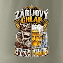 Záříjový chlap -  do 16 káva  od 16 pivo