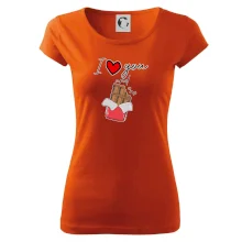 I love you and chocolate