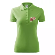 Folklor na prsu veverka