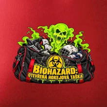Biohazard otevřená hokejová taška