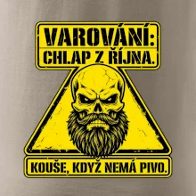 Varování chlap z října kouše když nemá pivo