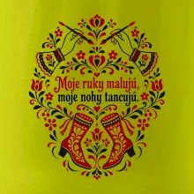 Moje ruky malujú, moje nohy tancujú