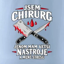 Řezník chirurg s většími nástroji