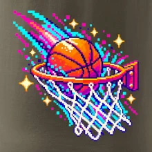 Pixel art basketbalový koš