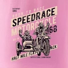 Speedrace motrcycle half mile