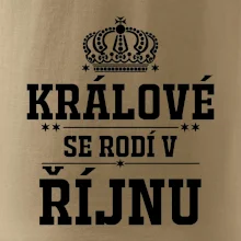 Králové se rodí v řijnu