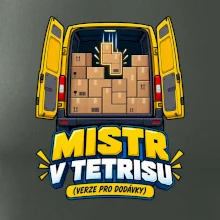Mistr v tetrisu pro dodávky