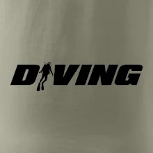 Diving nápis potápěč