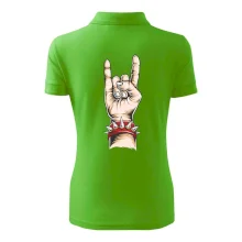 Rocková ruka s náramkem