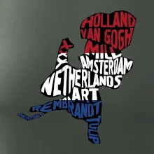 Mapy - názvy měst - Nizozemí