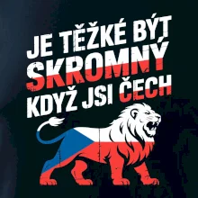 Lev - Je těžké být skromný když jsi čech