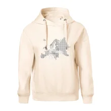 Mapa Evropy - srdce v Ukrajině