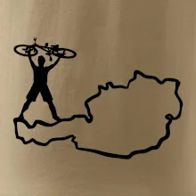 Cyklista - Mapa Rakouska