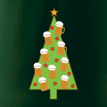 Nic více nepotřebuji - stromeček a pivo (Pecka design)