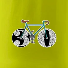 Narozeniny 30 let na kole