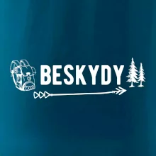 Beskydy nápis