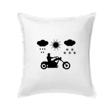 Motorkář za každého počasí - chopper