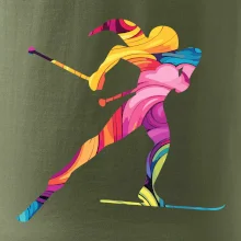 Barevná běžkařka