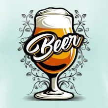 Beer sklenice s nožkou