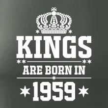 Kings are born in 1959 Kings are born in 1959