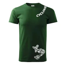 Cycling nápis šikmo