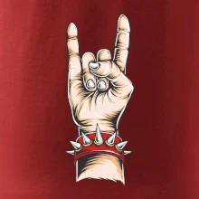 Rocková ruka s náramkem