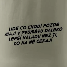 Lidé co chodí pozdě