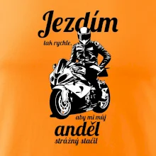 Silniční motorka - jezdím tak rychle, aby mi můj anděl strážný stačil