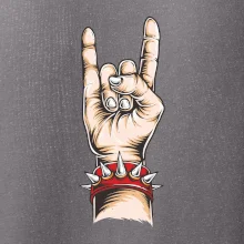 Rocková ruka s náramkem