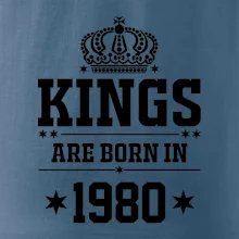 Kings are born in 1980