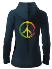 Peace symbol paint
