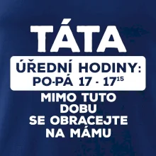 Táta úřední hodiny Táta úřední hodiny