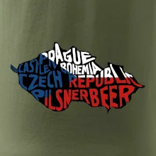 Mapy - názvy měst - Česko